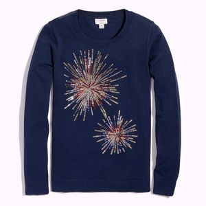 JCrew Firework Teddie Sweater
